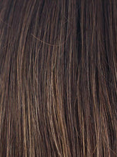 COFFEE-LATTE-R | Dark Brown with evenly Blended Honey Brown highlights and Dark roots